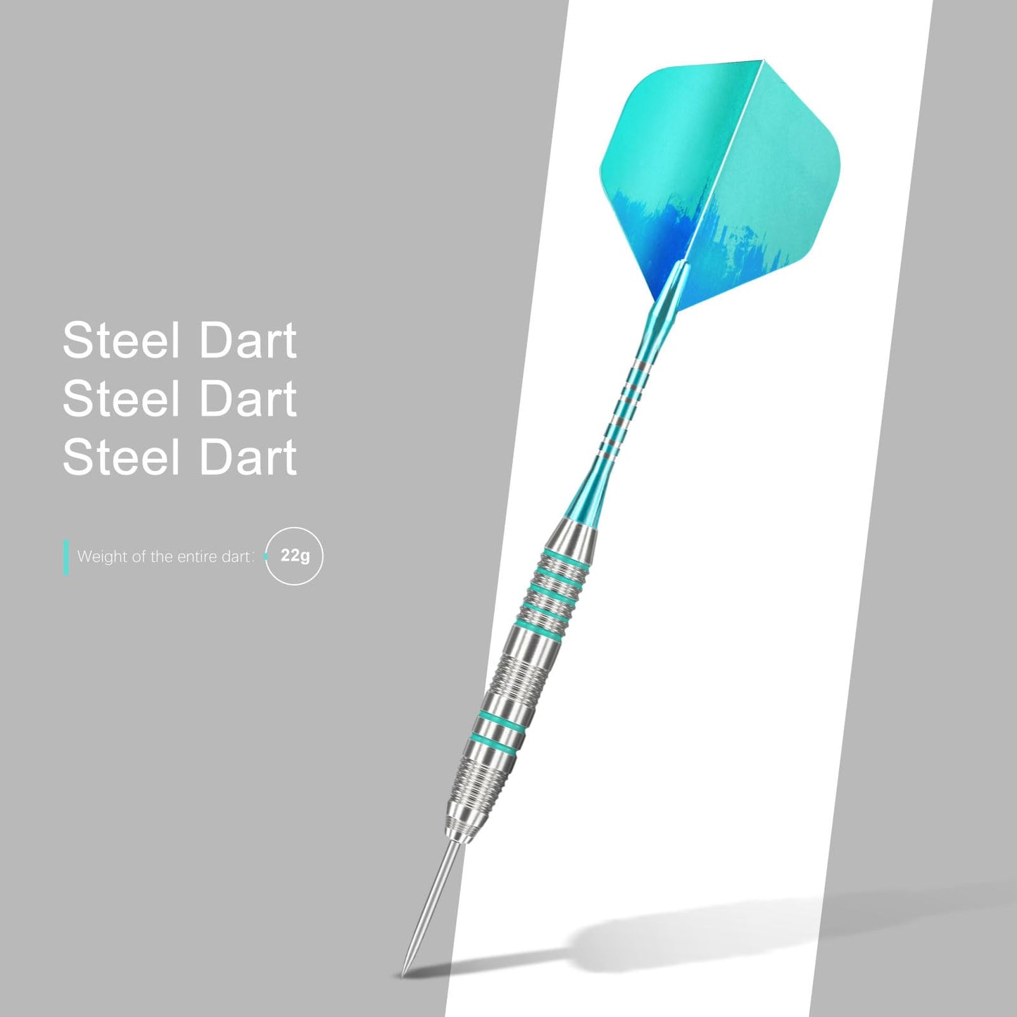 Darts Metal Tip Set 3 Aluminum Shaft Metal Dart Set Professional Darts Steel Tip Sets