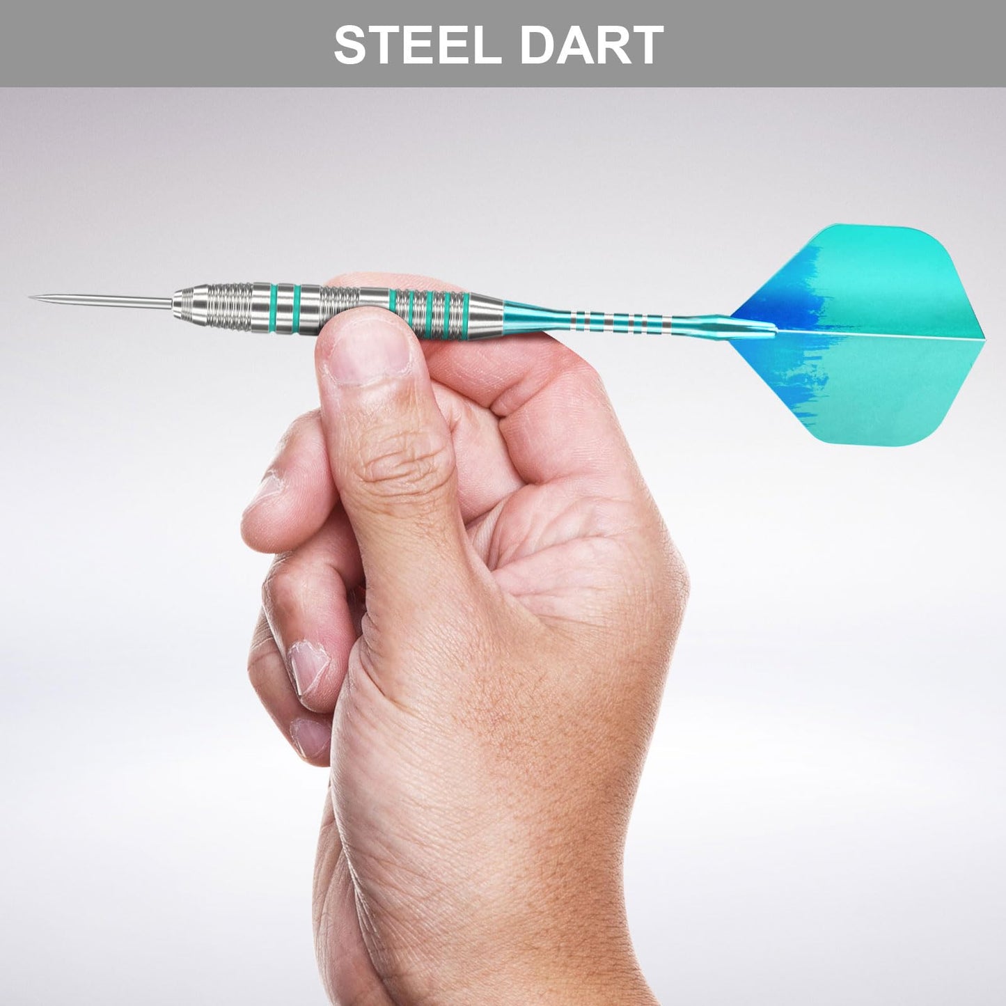Darts Metal Tip Set 3 Aluminum Shaft Metal Dart Set Professional Darts Steel Tip Sets